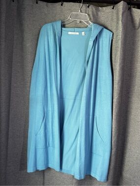 Cyrus Light Blue Knit Pullover Sweater